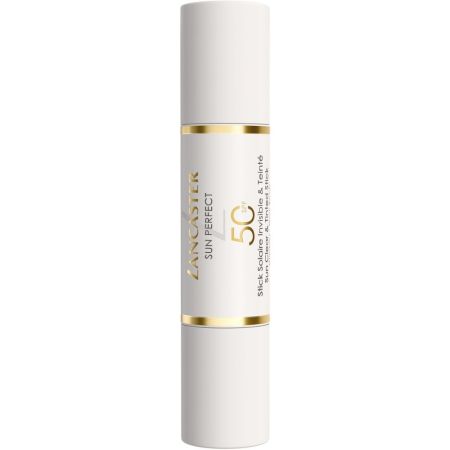 Lancaster Sun Perfect Stick Solaire Invisible & Teinté Spf 50 Protector solar facial invisible antiedad preveine arrugas y manchas oscuras 12 gr