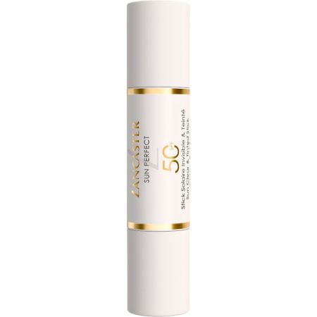 Lancaster Sun Perfect Stick Solaire Invisible & Teinté Spf 50 Protector solar facial invisible antiedad preveine arrugas y manchas oscuras 12 gr