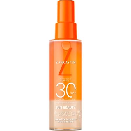 Lancaster Sun Beauty Sun Body Water Spf 30 Spray solar corporal previene el fotoenvejecimiento con complejo activador del bronceado 100 ml