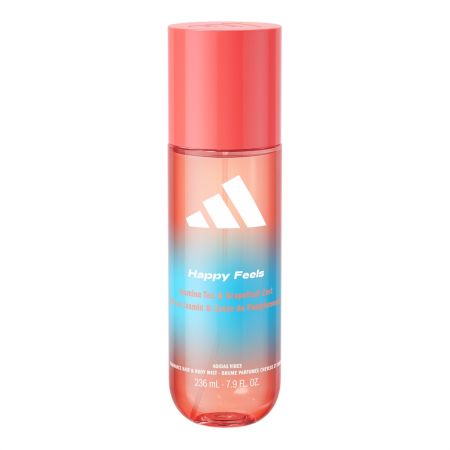 Adidas Vibes Happy Feels Hair & Body Mist Body y hair mist perfumado para mujer 236 ml