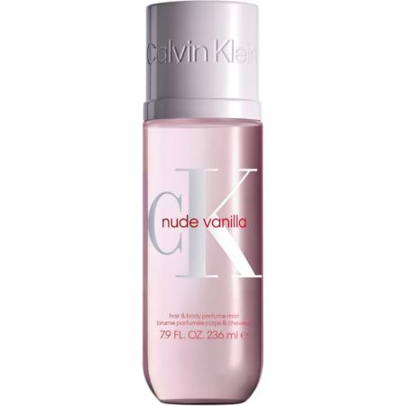 Calvin Klein Nude Vanilla Hair & Body Perfume Mist Body y hair mist de fórmula hidratante y ligera perfuma tu piel con aroma sensual a vainilla intensa 236 ml