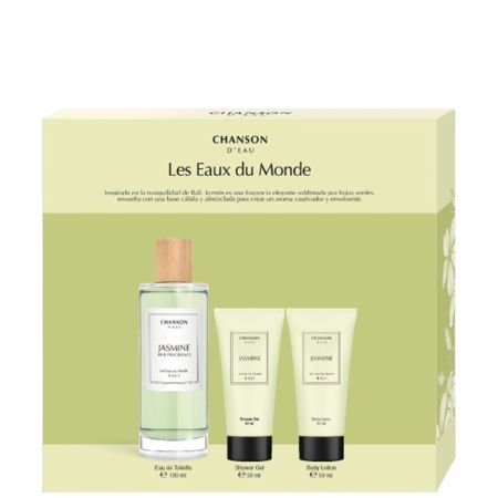 Chanson D'Eau Jasmine Les Eaux Du Monde Bali Estuche Eau de toilette para mujer 100 ml