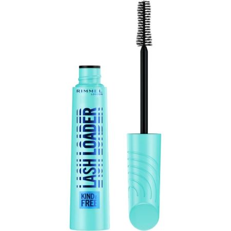 Rimmel London Kind & Free Lash Loader Máscara de pestañas vegana ofrece estructura y fuerza para volumen impresionante