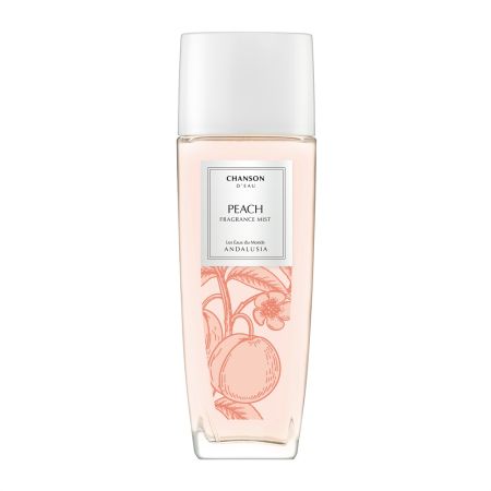 Chanson D'Eau Peach Les Eaux Du Monde Andalusia Fragance Mist Body y hair mist perfumado con aroma a melocotón para hacerte sentir bajo el sol de andalucía 75 ml
