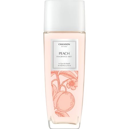 Chanson D'Eau Peach Les Eaux Du Monde Andalusia Fragance Mist Body y hair mist perfumado con aroma a melocotón para hacerte sentir bajo el sol de andalucía 75 ml