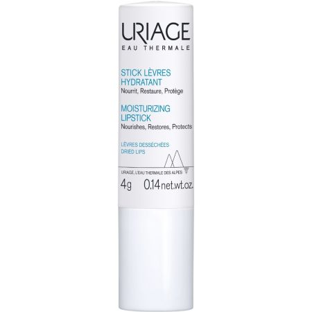 Uriage Stick Lèvres Hydratant Bálsamo labial alivia los labios secos y agrietados confort máximo y duradero 4 gr