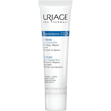 Uriage Bariéderm-Cica Crème Crema reparadora multiusos restaura la piel debilitada y dañada 40 ml