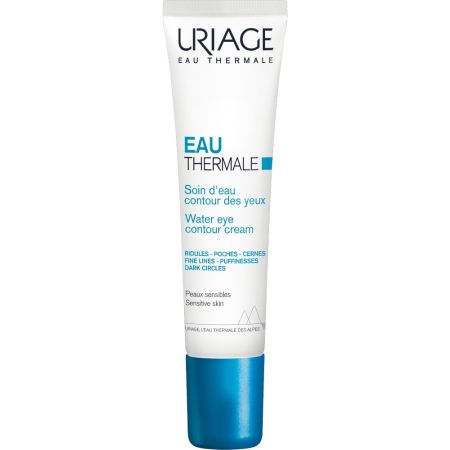Uriage Soin D'Eau Contour Des Yeux Contorno de ojos combate líneas de expresión las bolsas y las líneas de deshidratación 15 ml