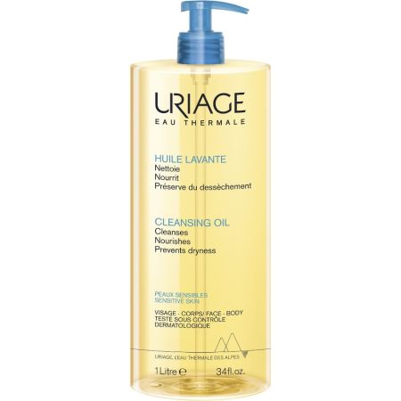 Uriage Huile Lavante Aceite limpiador perfumado limpia nutre y protege 1000 ml