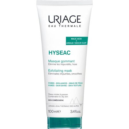 Uriage Hyseac Masque Gommant Mascarilla exfoliante  tez limpia purificada y luminosa 100 ml