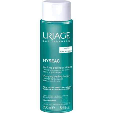Uriage Hyseac Tonique Peeling Purifiant Tónico peeling purificante alisa la textura de la piel y elimina las imperfecciones 250 ml