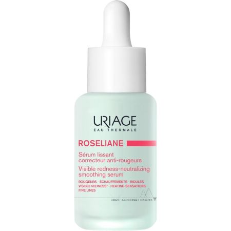 Uriage Roseliane Sérum Lissant Sérum neutralizador de rojeces y antiedad piel alisada unificada e hidratada 30 ml