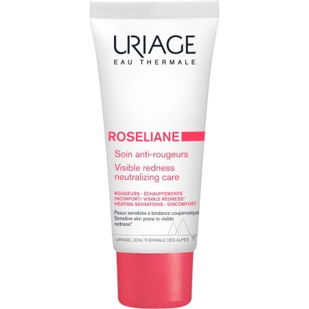 Uriage Roseliane Soin Anti-Rougeurs Crema rica reductora de rojeces calma e hidrata confort duradero 40 ml