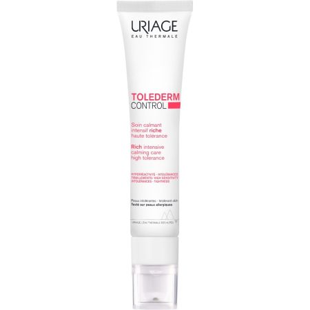 Uriage Tolederm Control Soin Calmant Intensif Riche Crema calmante rica nutre y  reduce las sensaciones de hormigueo y tirantez 40 ml