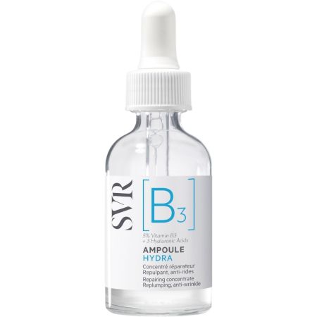 Svr [B3] Hydra Ampoule Concentrado facial aumenta la hidratación con niacinamida para una piel tersa y relajada 30 ml
