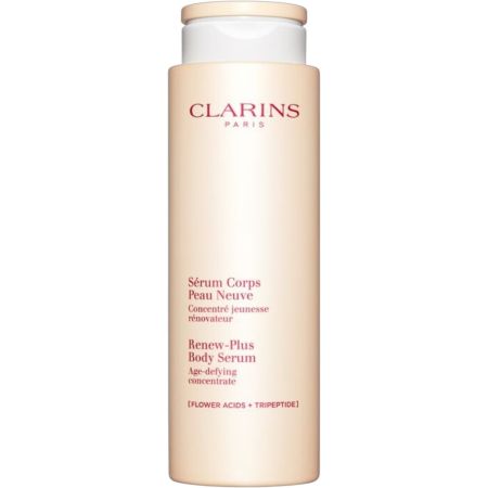 Clarins Sérum Corps Peau Neuve Tratamiento corporal de textura ligera ofrece efecto perfeccionador para piel alisada luminosa y sublimada 200 ml