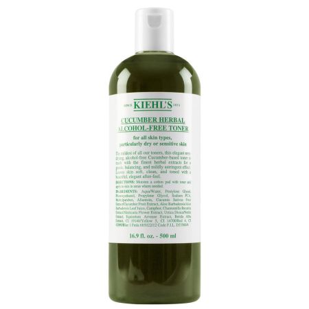 Kiehl'S Cucumber Herbal Alcohol- Free Toner Tónico con extracto de pepino sin alcohol suave y calmante 250 ml