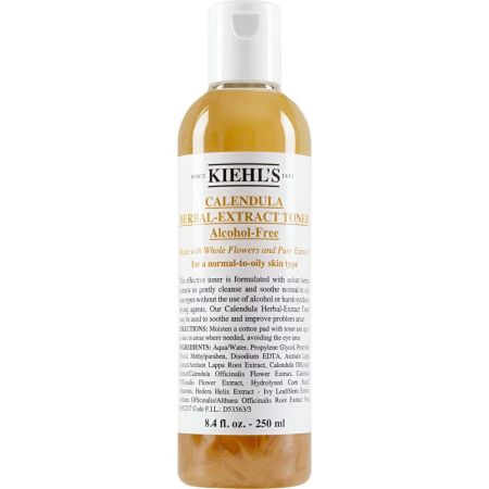 Kiehl'S Calendula Herbal-Extract Toner Tónico facial natural y sin alcohol limpia calma y alivia el enrojecimiento reconfortando la piel 250 ml