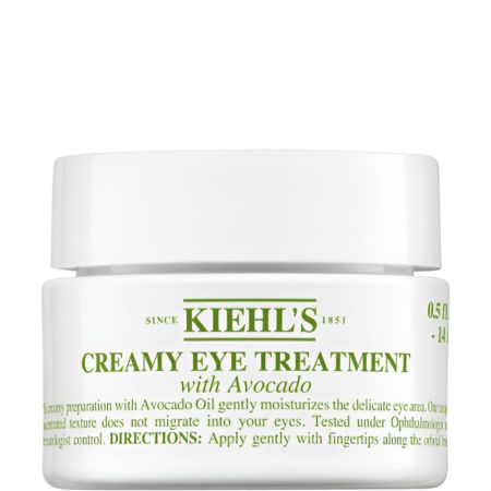 Kiehl'S Creamy Eye Treatment With Avocado Contorno de ojos hidratante con textura rica y cremosa restaura los lípidos de la barrera cutána