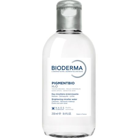 Bioderma Pigmentbio H2o Eau Micellaire Éclaircissante Agua micelar iluminadora limpia con suavidad y desmaquilla elimando impurezas 250 ml