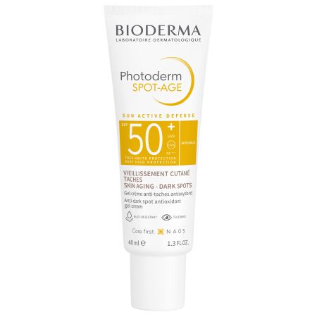 Bioderma Photoderm Spot-Age Spf 50+ Protector solar facial antiedad previene y corrige la aparición de manchas 40 ml