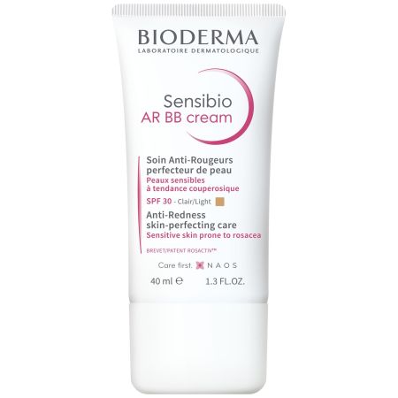 Bioderma Sensibio Ar Bb Cream Spf 30 Crema hidratante con color antirojeces cubre y protege 40 ml