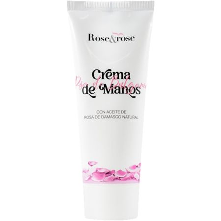 Rose&Rose Crema De Manos Crema de manos con agente cicatrizante ofrece una piel más nutrida y suave con aceite de rosa damascena 75 ml