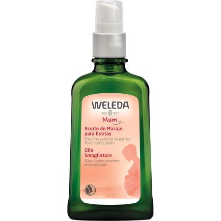 Weleda Mum Aceite De Masaje Para Estrías Aceite de masaje combate y previene la aparición de estrías 100 ml