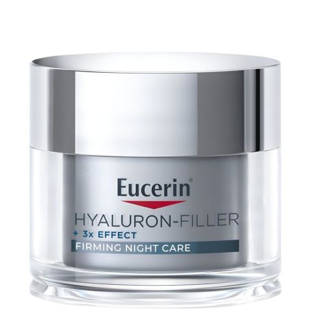 Eucerin Hyaluron-Filler +3x Effect Noche Crema de noche de rápida absorción rellena y reafirma regenerando la piel durante la noche con ácido hialuronico 50 ml