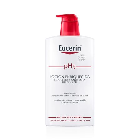 Eucerin Ph5 Loción Enriquecida Loción corporal enriquecida restablece las defensas naturales de la piel 1000 ml