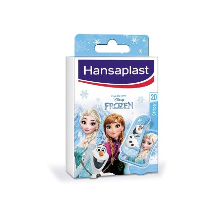 Hansaplast Apósitos Disney Frozen 2 Tamaños Apósitos para que los niños olviden sus lágrimas y recuperen la diversión en tiempo record 20 uds