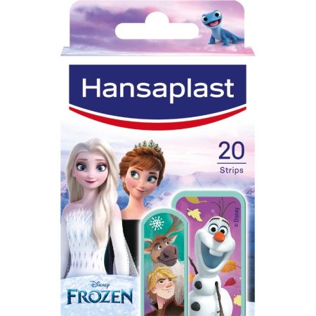 Hansaplast Apósitos Disney Frozen 2 Tamaños Apósitos para que los niños olviden sus lágrimas y recuperen la diversión en tiempo record 20 uds