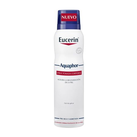 Eucerin Aquaphor Spray Pomada Corporal Loción corporal regenera la piel dañada con erosiones cutáneas superficiales 250 ml