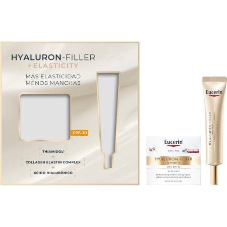 Eucerin Rutina Global Antiedad Estuche Tratamiento antiedad con protección para rostro y contorno de ojos