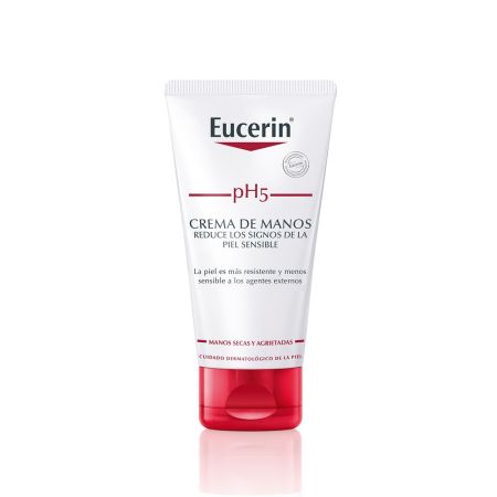 Eucerin Ph5 Crema De Manos Reduce Los Signos De La Piel Sensible Crema de manos muy suave suaviza y protege de la desecación de forma duradera 75 ml