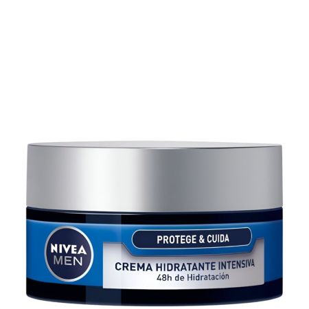 Nivea Men Protege & Cuida Crema Hidratante Intensiva Crema intensiva hidratane 48 horas con y pro-vitamina b5 y aloe vera 50 ml