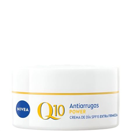 Nivea Q10 Antiarrugas Crema De Día Spf 15 Crema de día combate las arrugas desde el interior en 4 semanas piel radiante tersa y luminosa 50 ml