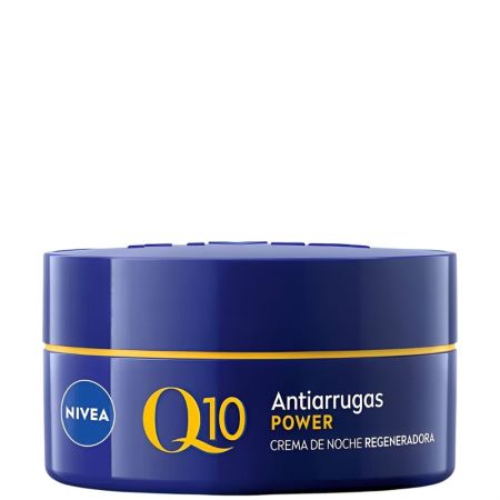 Nivea Q10 Antiarrugas Power Crema De Noche Regeneradora Crema de noche combate eficazmente arrugas y regenera para una piel regenerada y radiante 50 ml