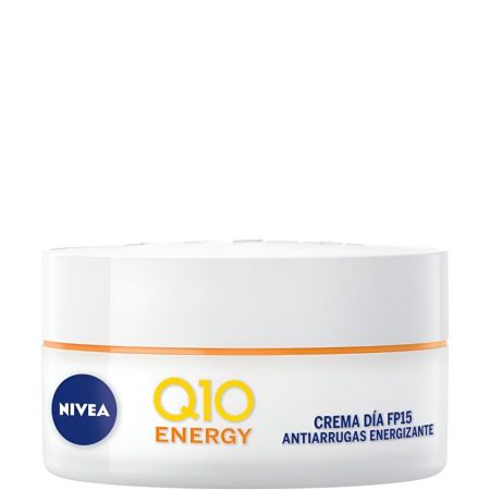 Nivea Q10 Energy Crema Día Antiarrugas Energizante Spf 15 Crema de día con poderosos antioxidantes revitaliza e hidrata con vitamina c y e 50 ml