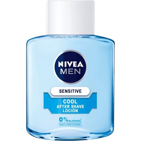 Nivea Men Sensitive Cool After Shave Loción After shave sin alcohol refresca y calma irritaciones 100 ml