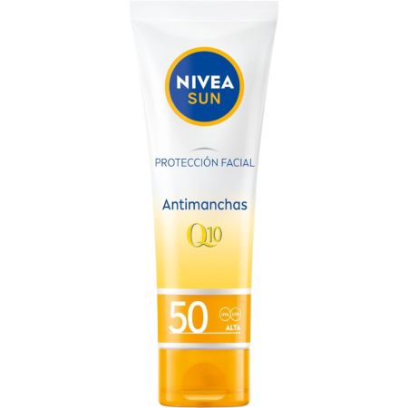 Nivea Sun Q10 Antimanchas Protección Facial Spf 50 Protector solar facial antimanchas ayuda a preservar la juventud del rostro 50 ml