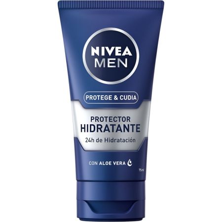 Nivea Men Protege & Cuida Protector Hidratante Protector hidratante para el afeitado piel suave y protegida con aloe vera 75 ml