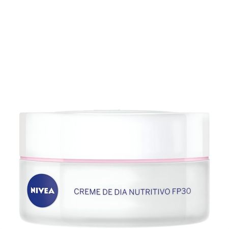 Nivea Crema De Día Nutritiva Sfp 30 Crema de día nutritiva y antimanchas 24 horas de hidratación con aceite de almendras 50 ml
