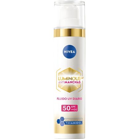 Nivea Cellular Luminous 630º Antimanchas Crema De Día Spf 50 Crema de día antimanchas aclara previene y protege con ácido hialurónico 40 ml