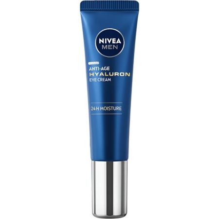 Nivea Men Hyaluron Anti-Age Eye Cream Contorno de ojos antiedad reduce arrugas profundas y reafirma hasta 24 horas 15 ml