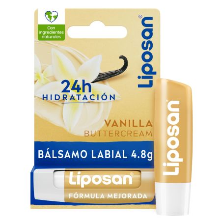 Liposan Vanilla Bálsamo Labial Bálsamo labial hidrata intensamente con aceites naturales