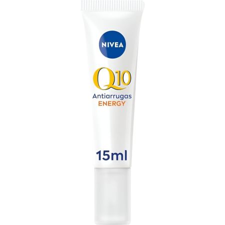 Nivea Q10 Energy Antiarrugas Contorno De Ojos Contorno de ojos de rápida absorción reduce arrugas e ilumina piel má uniforme 15 ml