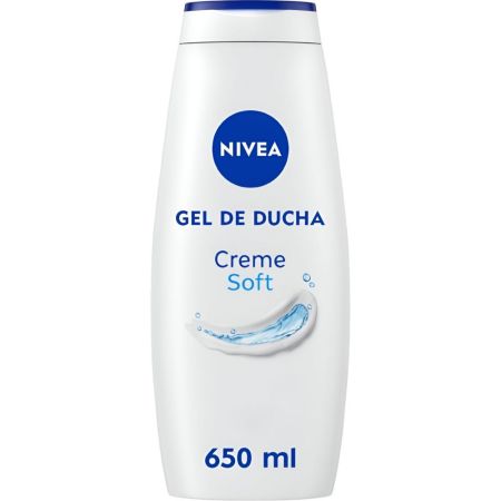 Nivea Creme Soft Gel De Ducha Gel de ducha piel suave y cuidada fragancia suave 650 ml