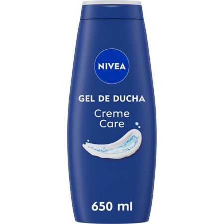 Nivea Creme Care Gel De Ducha Gel de ducha enriquecido con aceites naturales ofrece piel sana suave y cuidada con suave aroma 650 ml