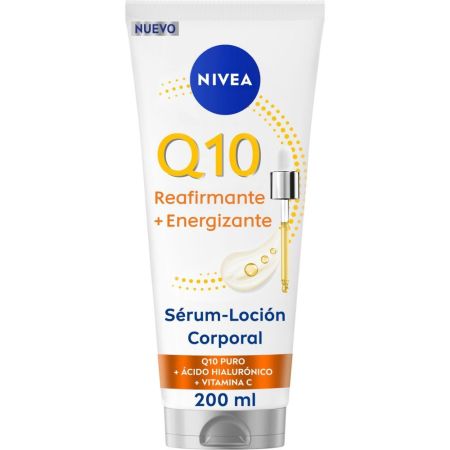 Nivea Q10 Reafirmante + Energizante Sérum-Loción Corporal Loción corporal sensación de piel energizada y más firme 200 ml